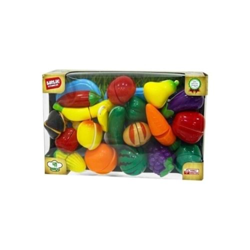 Birlik Toys Kesilebilen Sebze Meyve 41 Parça