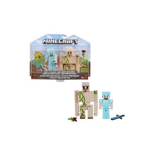 Mattel Minecraft 3.25 Figürler İkili Paket GTT53