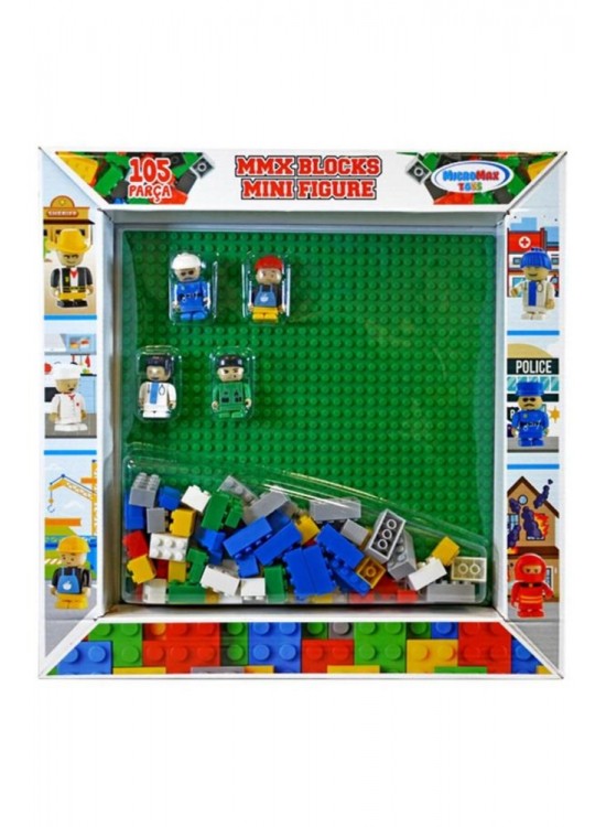 105 Parça Blok Set Kutulu 25x25