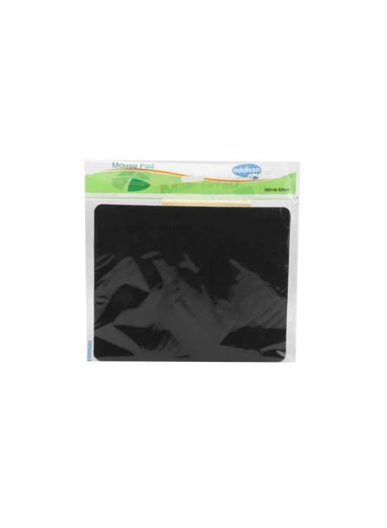 Addison 300145 Siyah Mouse Pad (22 cm X 18 cm)