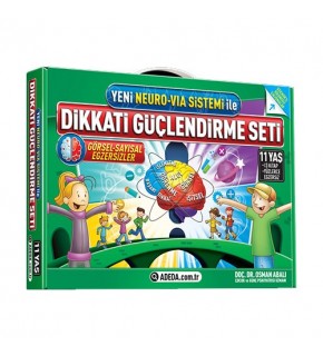 Adeda Dikkati Güçlendirme Seti 11 Yaş