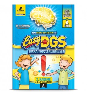 Adeda Dikkati Güçlendirme Seti Easy 4-7 Yaş A