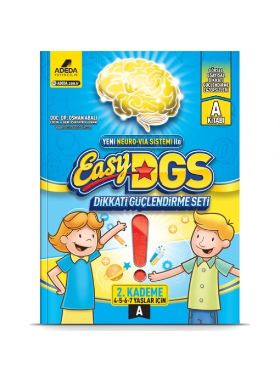 Adeda Dikkati Güçlendirme Seti Easy 4-7 Yaş A