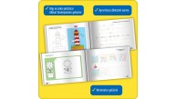 Adeda Dikkatli Çizgiler 5-7 Yaş Okuldan Önce Serisi 3 Kitap Set
