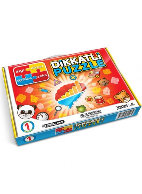 Adeda Dikkatli Puzzle 7 Yaş Üzeri