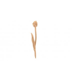 Ahşap Lale Tekli Orta Boy 36Cm