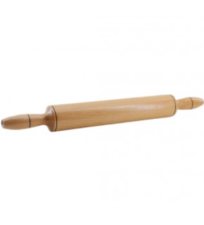 Ahşap Merdane 43cm Parlak