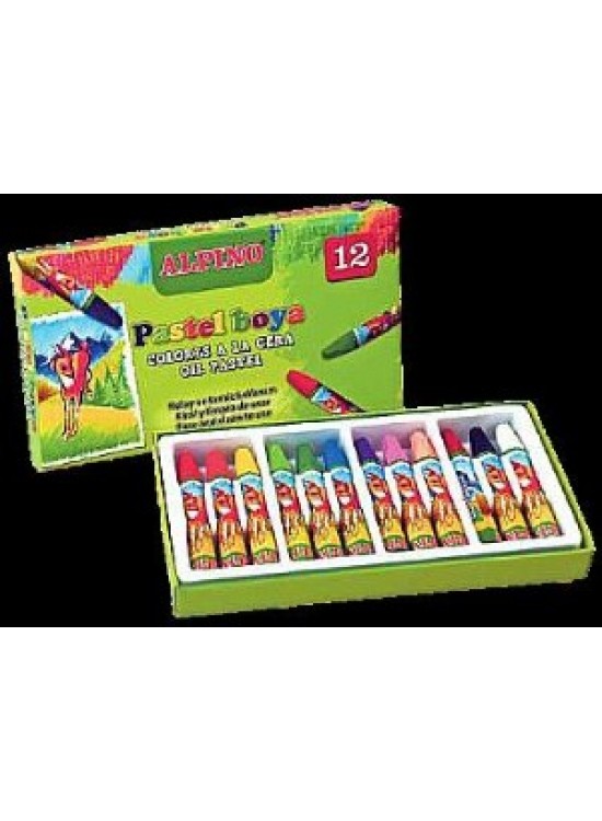 Alpino Dc-038296 Pastel Boya 12 li Karton Kt 12/96