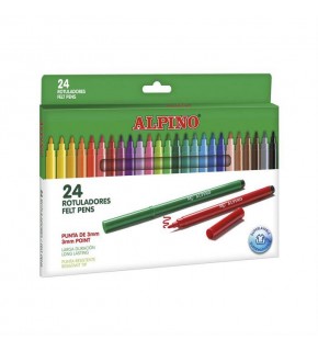 Alpino Keçeli Boya Kalemi 24 Renk AR-1003