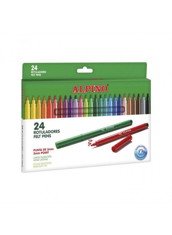 Alpino Keçeli Boya Kalemi 24 Renk AR-1003