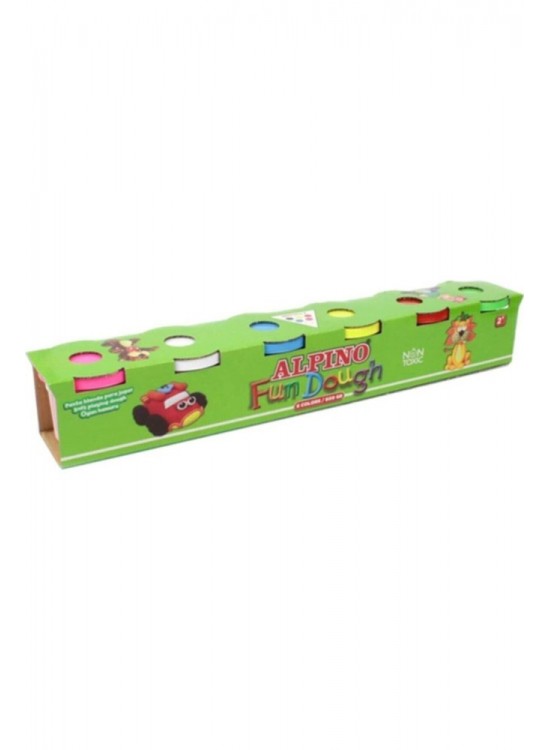 Alpino Oyun Hamuru 6 Renk 600gr DP-00301