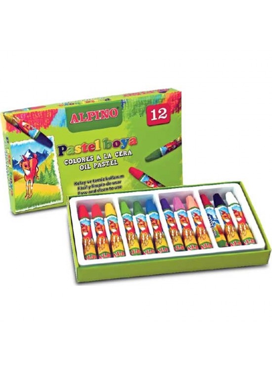 Alpino Pastel Boya 12 Li Karton Kutu DC-038296