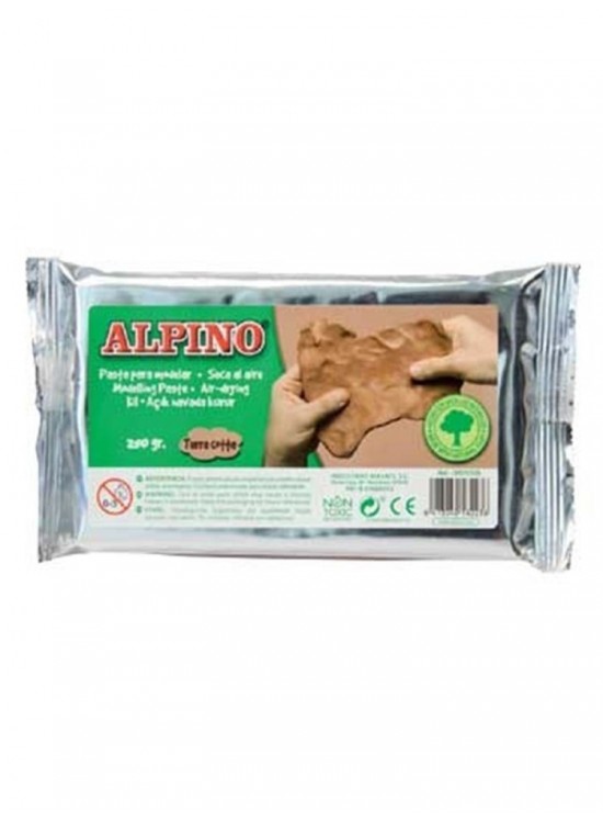 Alpino Seramik Hamuru 250Gr Kahverengi 