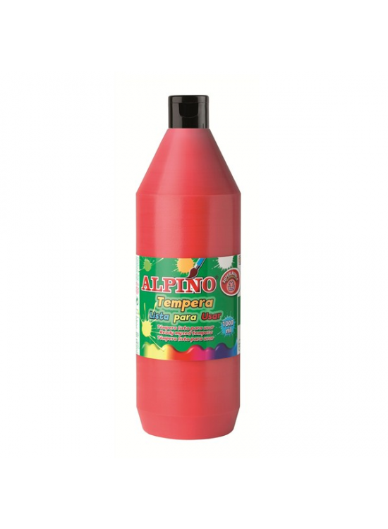 Alpino Sulu Boya Tempera Kırmızı 500 ML DM-0174