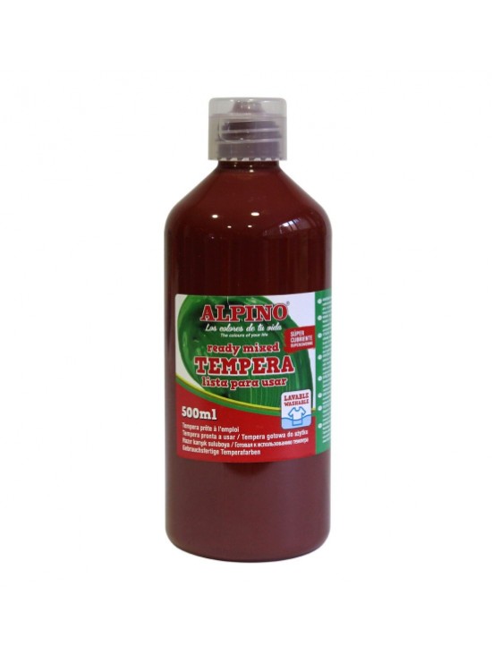 Alpino Tempera Sulu Boya 500ml Kahvereng DM-010177
