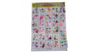 Altıntaş Plastik 3D Sticker Kartela (1 Adet)