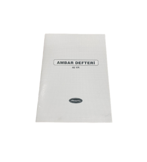 Altınyıldız Ambar Defteri 40Yp 01049