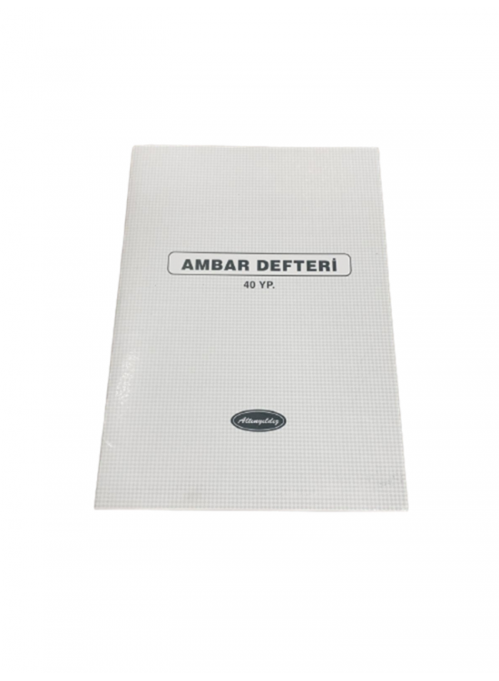 Altınyıldız Ambar Defteri 40Yp 01049