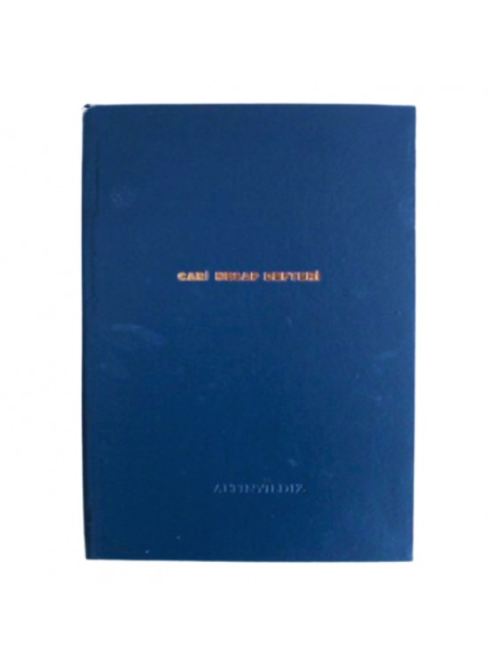 Altınyıldız Cari Defter 20X28 300 Yp Ciltli Dik