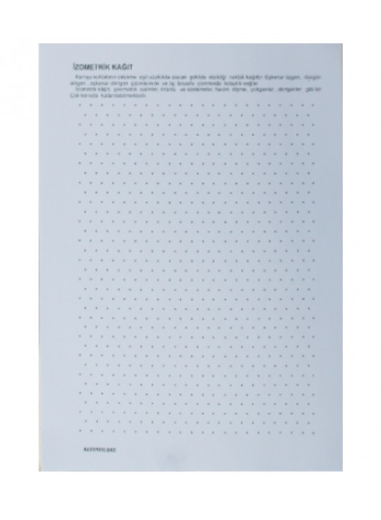 Altınyıldız İzometrik 1Cm A4 100 Lü Pk İ4060