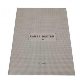 Altınyıldız Karar Defteri  Cemd 034 40Yp (1 Adet)