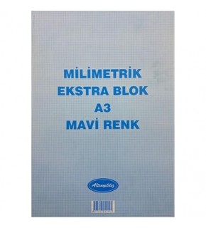 Altınyıldız Milimetrik Mavi A3