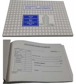 Altınyıldız Otokopili Apartman Makbuzu Ekonomik (1 Adet)
