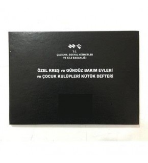 Altınyıldız Özel Kreş-Gündüz Bakım Kütük Defter 50