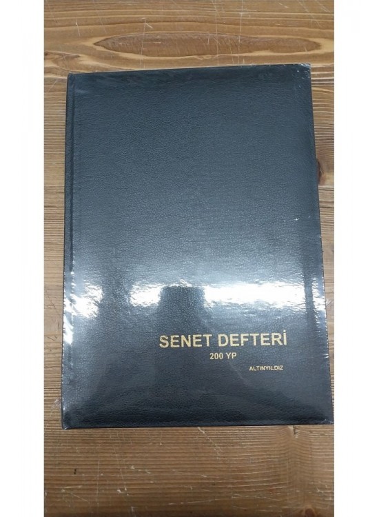 Altınyıldız Senet Defteri Ciltli 200Yp
