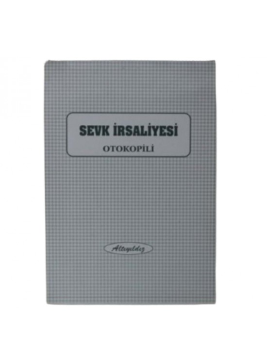 Altınyıldız Sevk İrsaliyesi Otokopili A5 (1 Adet)