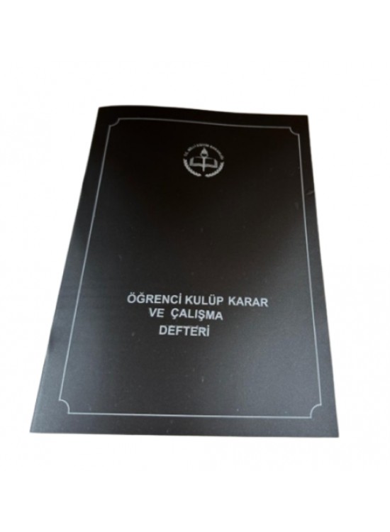Altınyıldız Spor Kulübü Karar Çalışma Defteri PP K (1 Adet)