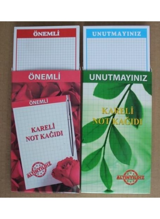Altınyıldız Unutmayınız Kartı 50 Li (1 Adet)
