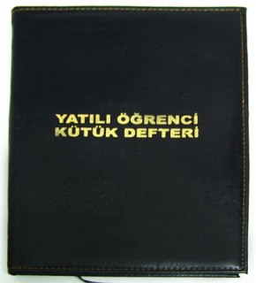 Altınyıldız Yatılı Öğrenci Kütük Defteri   