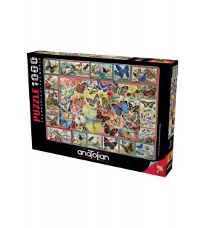Anatolian Puzzle 1000 Parça Kelebekler