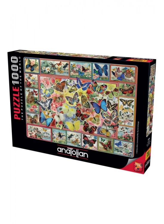 Anatolian Puzzle 1000 Parça Kelebekler