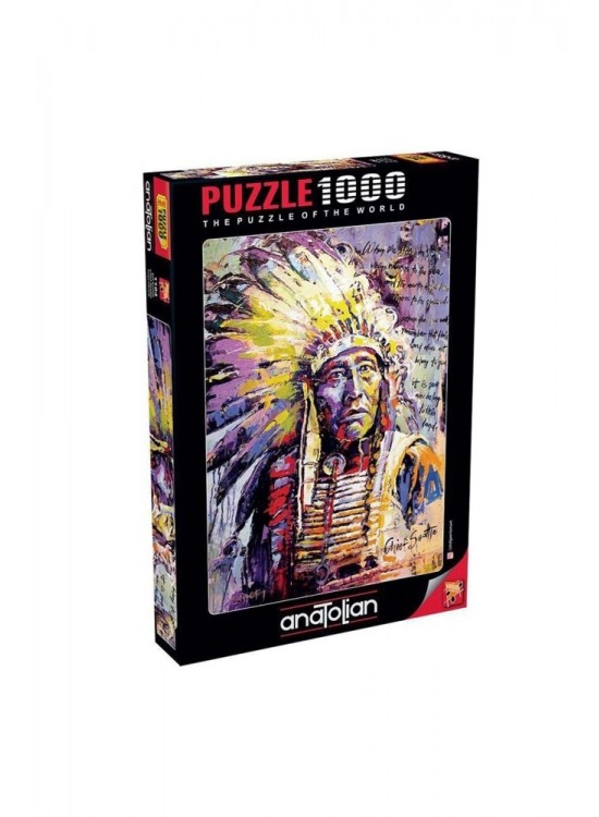 Anatolian Puzzle 1000 Parça Şef Seattle