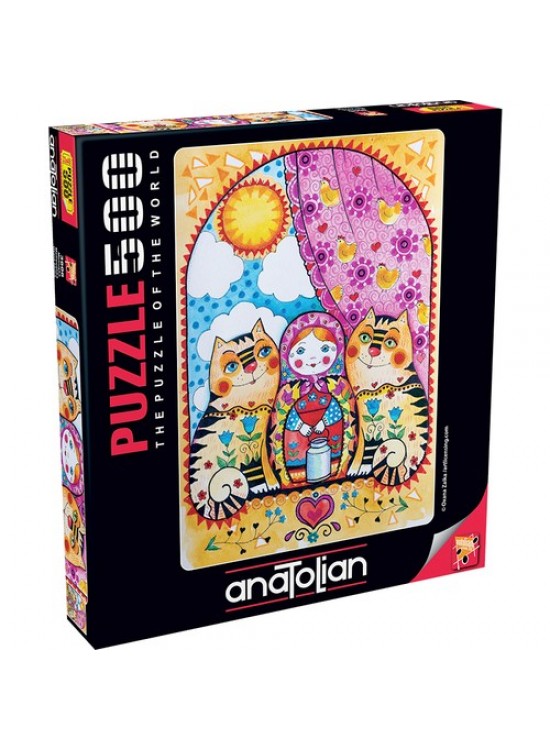 Anatolian Puzzle 500 Parça Matruşka