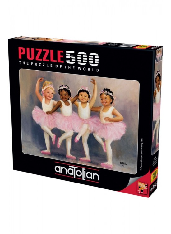Anatolian Puzzle 500 Parça Minik Balerinler