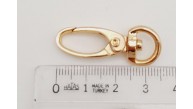 Çanta Aksesuar 1 Cm Light Gold Renk Kanca