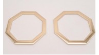 Çanta Aksesuar 10 cm Sekizgen Light Gold Metal Çanta Sapı