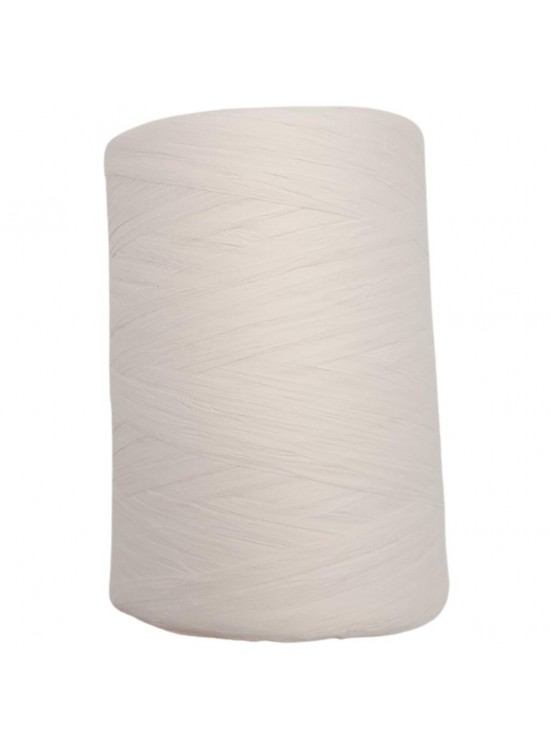 Çanta Aksesuar 100 gr İthal Bambu Natural Soft Rafya Beyaz Renk No:D01