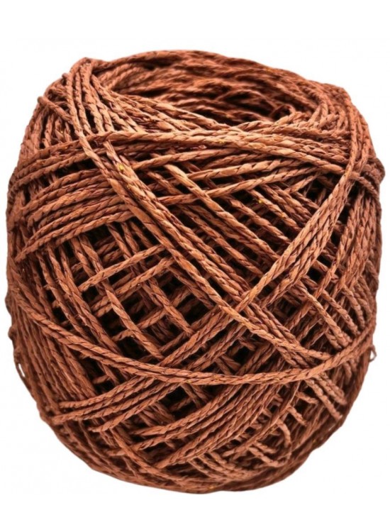 Çanta Aksesuar 100 Gr Sarılmış Kağıt İp Karamel Simli