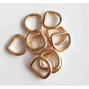 Çanta Aksesuar 10Lu Light Gold 2 Cm D Halka