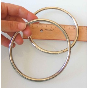 Çanta Aksesuar 11 Cm Gümüş Renk Metal Çanta Sapı