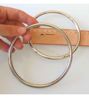 Çanta Aksesuar 11 Cm Gümüş Renk Metal Çanta Sapı