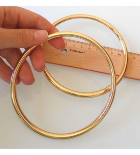 Çanta Aksesuar 11 Cm Light Gold Renk Metal Çanta Sapı