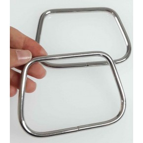 Çanta Aksesuar 11X8 Cm Gümüş Renk Metal Çanta Sapı