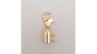 Çanta Aksesuar 12 mm Light Gold Renk Kancalı Kovan 1 Adet