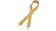 Çanta Aksesuar 120x3 cm Jüt Kolon Çanta Sapı Sarı Renk Light Gold Metalli