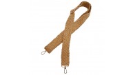 Çanta Aksesuar 120x4 cm Jüt Kolon Çanta Sapı Light Gold Metalli
